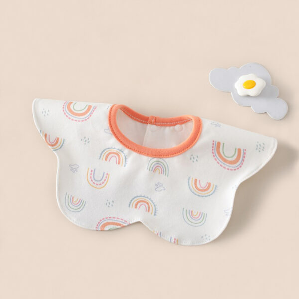One-sided petal bib - 图片 3