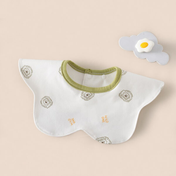 One-sided petal bib - 图片 4