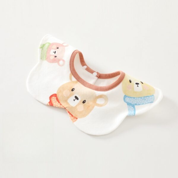 Warm Bear Petal Bib - 图片 9