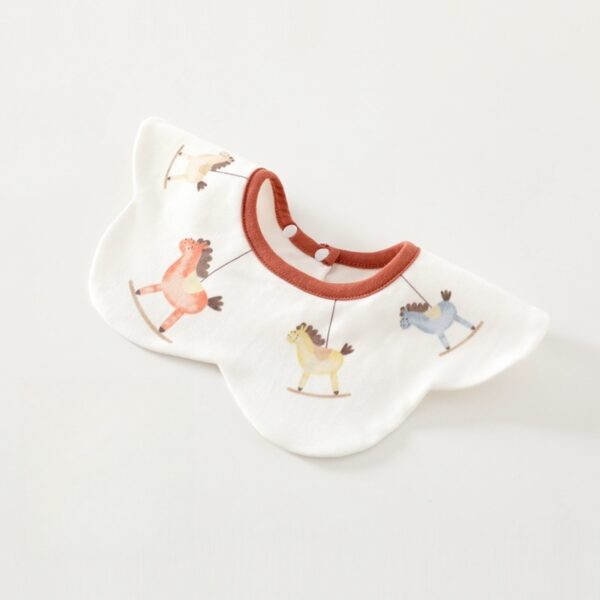 Warm Bear Petal Bib - 图片 3
