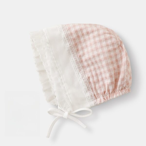 Sweet Plaid Sun Hat - 图片 2